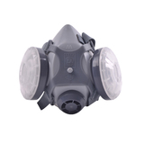 PVC橡胶防尘面具防工业粉尘PM2.5口罩防尘肺打磨面罩装修甲醛劳保