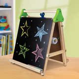 热卖Discovery Kids美国儿童画板三合一功能画画板带卷纸粉笔板擦