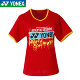正品YONEX尤尼克斯羽毛球服2016女款圆领T恤YY速干运动短袖215016
