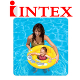 正品INTEX婴儿游泳圈腋下圈 宝宝坐圈救生圈 儿童浮圈0-3岁