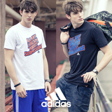 阿迪达斯adidas跆拳道系列男装短袖 运动休闲T恤-adiBJJTS1-BBU