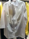 阿玛施代购2015秋季新款衬衣哥弟女装专柜正品气质纯色长袖衬衫女
