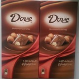 进口零食食品 DOVE德芙榛子巧克 盒装俄罗斯榛仁黑巧克力
