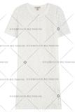 英国代购burberry/博柏利女棉质蕾丝衬衫式连衣裙40127431 2色