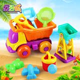 FVGVB儿童沙滩玩具套装 沙漏玩沙子挖沙戏水玩具宝宝洗澡带沙漏水