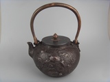 古玩杂项老铁壶日本铁壶全手工老茶壶茶具回流铁壶无涂层南部铁器