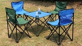铝合金五 便携式折叠桌椅 户外桌椅 野餐桌 茶几套装