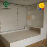 榻榻米地台定制实木地台床定做卧室整体衣柜书房书柜组合储物北京