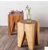 宜道创意个性家具/设计师实木凳子茶几边桌边几/简约时尚Stool
