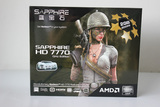 蓝宝石HD7770 2G DDR5 台式机电脑游戏显卡