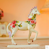 欧式家居装饰客厅摆设创意生日礼物办公室桌面摆件陶瓷工艺品马