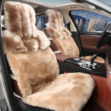 2016款汽车冬季羊毛坐垫宝马X1 X3系 X4 X5  1系116i座垫毛垫车垫