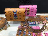韩国正品MCM代购 2015新款 可爱 兔子 单肩斜跨 手拿 多用 女包