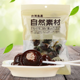 台湾原装进口 自然素材黑糖小梅棒棒糖糖果零食 140g