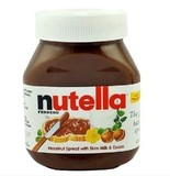 包邮意大利进口 费列罗Nutella能多益榛子巧克力酱榛果可可酱350g