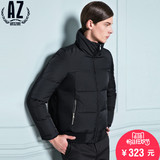 AZ蚁族2015冬季新款男士青年韩版短款修身款加厚白鸭绒羽绒服外套