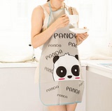 韩版可爱公主卡通凯蒂猫防水防污围裙半身围裙厨房防油无袖围裙