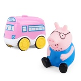佩佩猪积木游乐园游乐场小猪佩奇电动轨道车粉红猪小妹过家家玩具