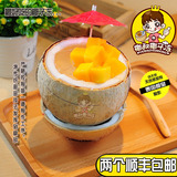 椰叔椰子冻 手工制作零食布丁椰奶冻 中国最好吃的椰子冻 2个包邮