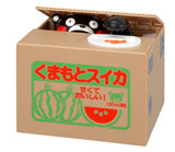 日本代购正品熊本熊部长KUMAMON偷钱熊储蓄罐创意礼品礼物
