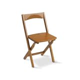 意大利DLAC 可折叠榉木椅子 戴安娜木制餐椅