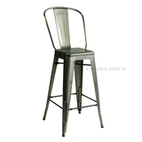 特价Tolix个性创意金属椅工业风时尚简约靠背吧椅户外酒吧高脚椅