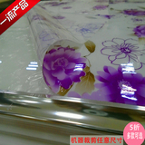 PVC印花软质玻璃免洗防油餐桌布防水防烫塑料茶几垫隔热水晶板