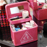 新款女士化妆包韩国可爱大容量化妆品收纳包化妆箱便携小号洗漱包