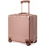 拉杆箱万向轮旅行箱铝框商务小型行李箱男女TSA密码锁登机箱 18寸