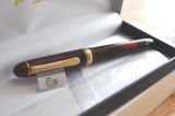 包邮 白金 世纪3776 酒红 日本进口  新款 14K 金笔 钢笔  F尖