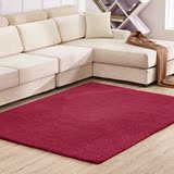 加厚羊羔绒地毯卧室客厅茶几地毯满铺床边毯长方形沙发地毯垫定制
