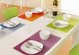 长方形西餐垫 pvc餐垫桌垫盘垫 欧式防水防滑碗垫子 创意家居餐垫