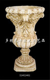 欧式复古石膏花盆 花瓶 婚庆路引 仿古罗马柱 户外摆设 摄影道具
