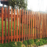 促销防腐木栅栏防腐木围栏网格围栏庭院围栏木围栏护栏炭化木
