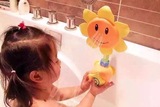 包邮婴儿戏水玩具儿童洗澡浴室淋雨花洒喷头向日葵戏水玩具水龙头