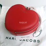 [美国代购] Marc Jacobs 16新款 心形 牛皮 斜跨包 手提包 女包
