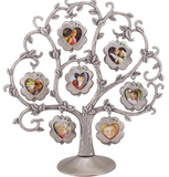 欧式家居创意结婚礼品许愿树形合金相框相架锡制幸运相框