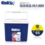 ESKY爱斯基10L保温箱外卖家用车载冷藏箱 便携户外保鲜箱冰箱超大