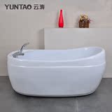云涛 五件套元宝亚克力浴盆保温浴缸 独立式多尺寸可选YT2614特价