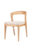 【设计巨蛋】 水曲柳实木   时尚餐椅  丹麦设计师 日式宜家单椅