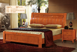 实木床 橡木床 休闲床 夹板床 平板床  高低床 1.8米 1.5米1301#