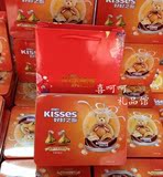 好时 kisses巧克力糖果礼盒28粒生日礼物 结婚创意喜糖盒批发