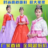 韩国古装传统宫廷韩服女朝鲜族少数民族礼服舞蹈表演出服装 新款