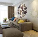 北欧风格壁画幸福树墙纸客厅电视背景墙壁纸卧室3d立体大型壁画