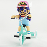 动漫IQ博士阿拉蕾Arale小云骑单车公仔手办模型玩具 生日礼物女生