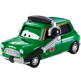 趣盒子正品美泰赛车汽车总动员合金儿童玩具车模型英国国家队MINI
