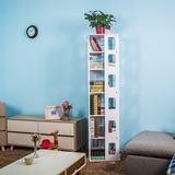 旋转书架现代简约置物架创意家居儿童房组合小书柜简易经济型书架