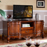 1.4m电视柜 卧室电视柜 小户型电视柜 实木美式电视柜 欧式电视柜