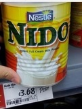 【现货】英国Nido成人孕妇老人学生奶粉雀巢Nestle全脂奶粉400g