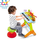 汇乐669儿童趣味演奏组合 电子琴钢琴宝宝多功能音乐益智玩具